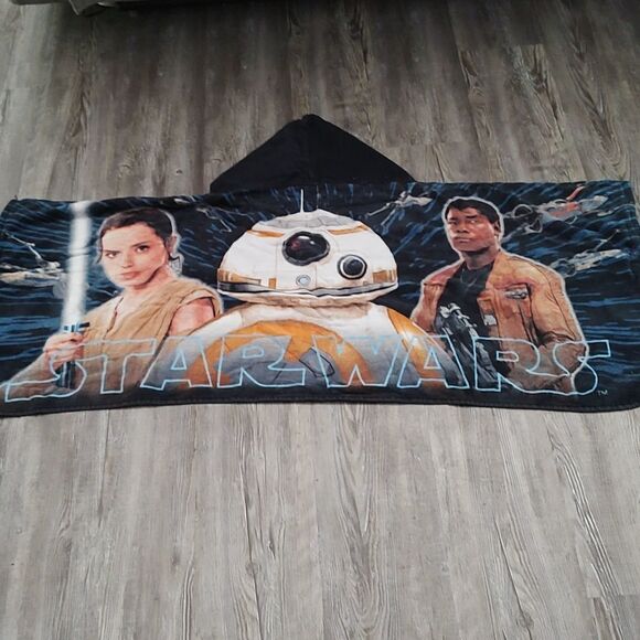 Star Wars  hooded bath towel swim towel - Picture 4 of 7